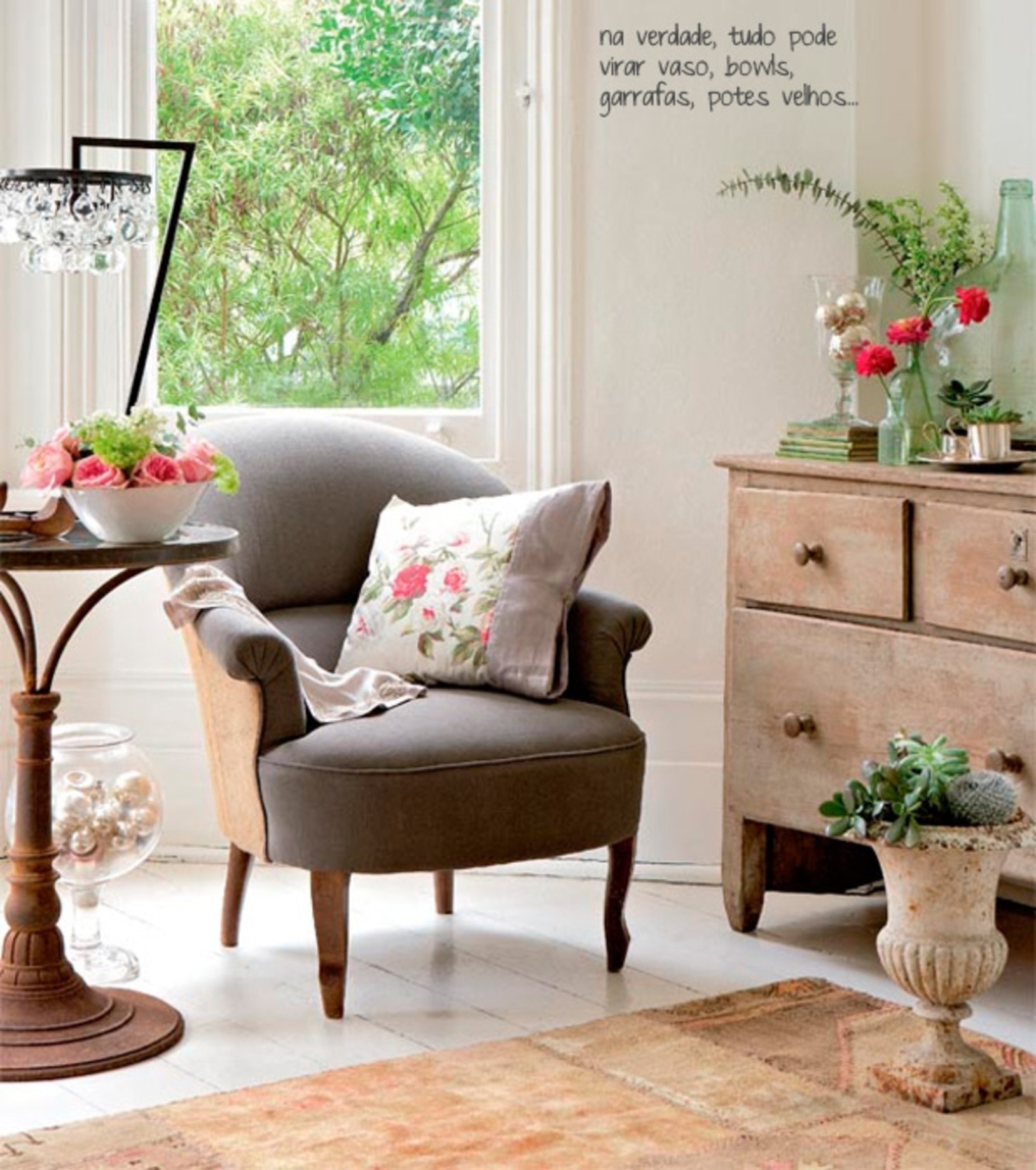 DECORAÇÃO SHABBY CHIC - Casa de Valentina