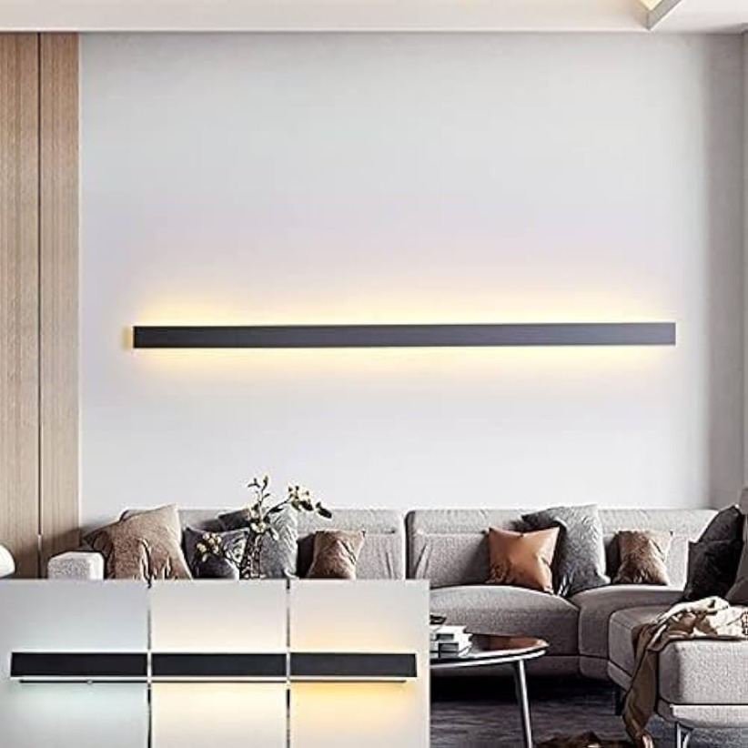 Lâmpada de parede interna moderna regulável LED luminárias de