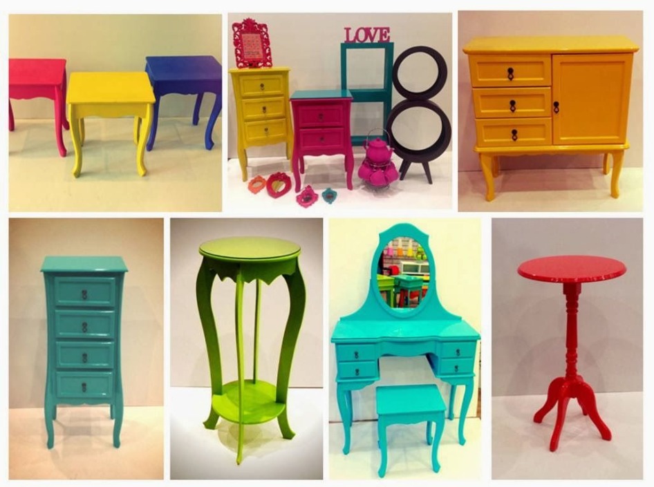 móveis coloridos  Furniture makeover, Diy furniture, Decor